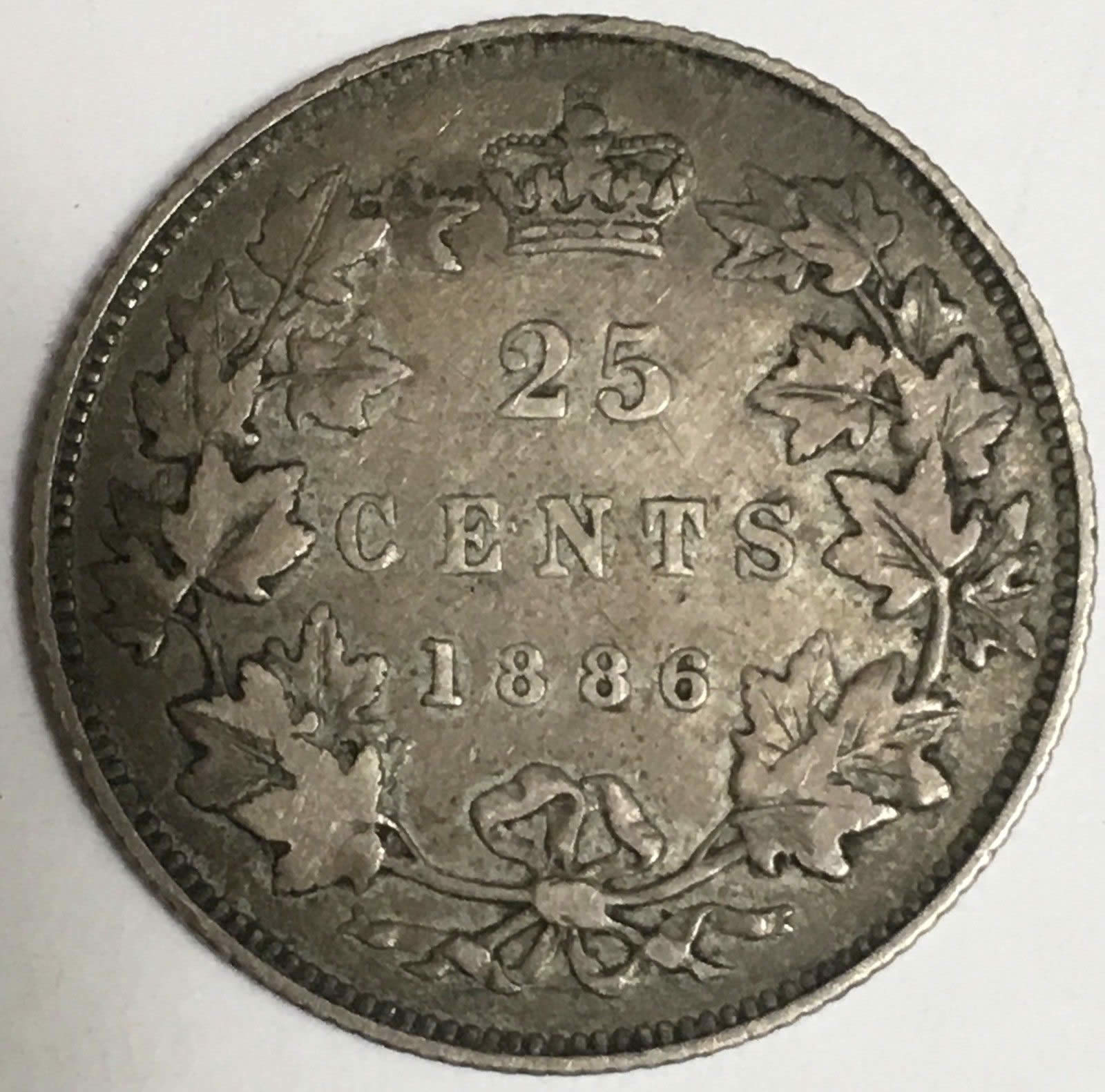 1886-25-Cents-Sbe-6/3-For-Your-Comments